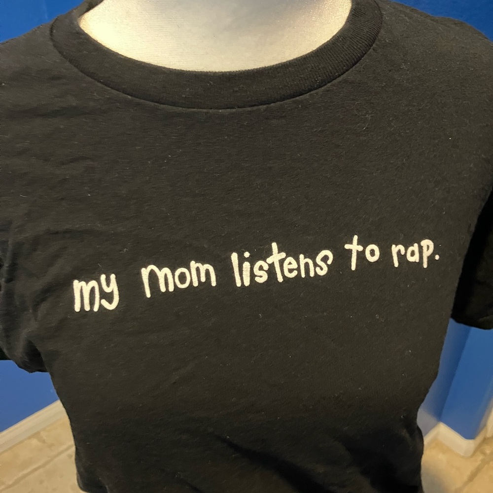 Black Graphic Women's Tee - Fun Statement Design